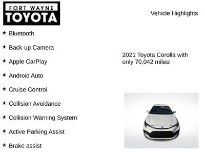 2021 Toyota Corolla SE