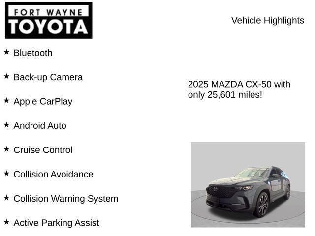 2025 Mazda Mazda CX-50 2.5 S Premium Plus Package