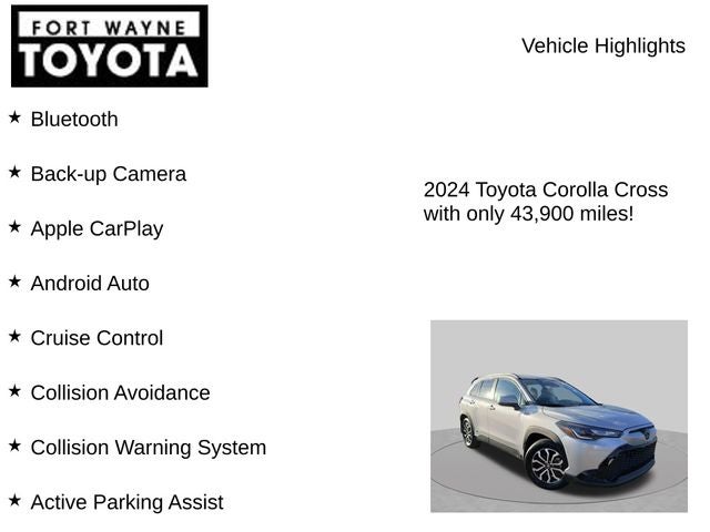 2024 Toyota Corolla Cross XLE