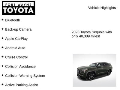 2023 Toyota Sequoia Limited