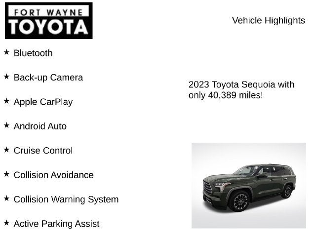 2023 Toyota Sequoia Limited