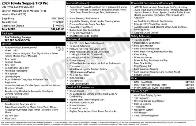 2024 Toyota Sequoia TRD Pro