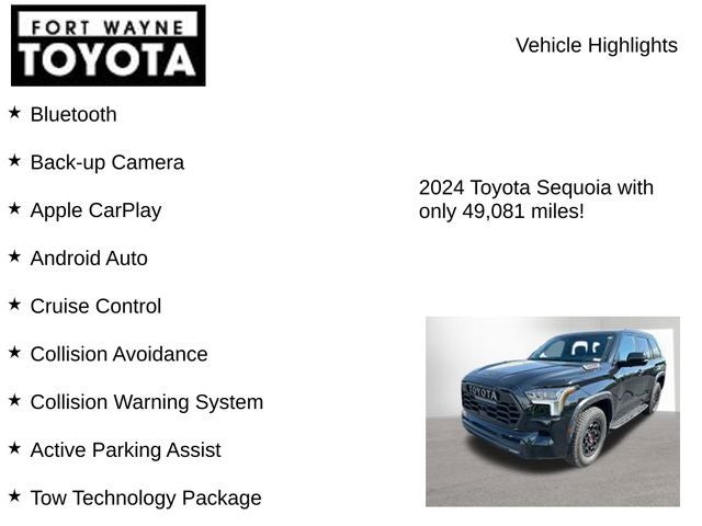 2024 Toyota Sequoia TRD Pro