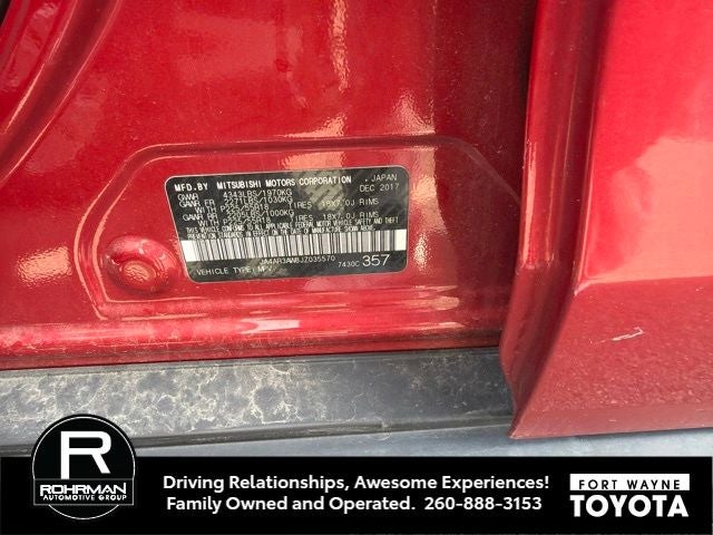 2018 Mitsubishi Outlander Sport SE