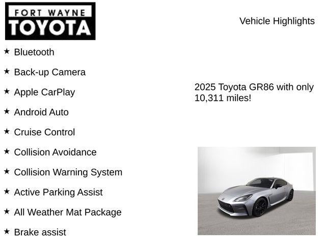 2025 Toyota GR86 Premium
