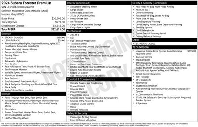 2024 Subaru Forester Premium