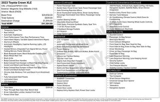 2023 Toyota Crown XLE