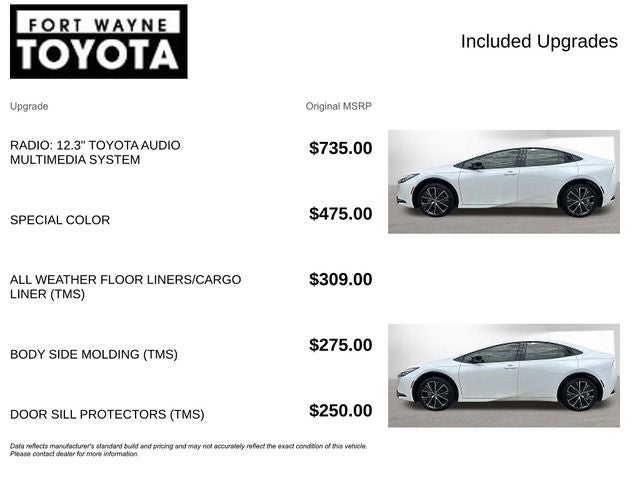 2025 Toyota Prius XLE