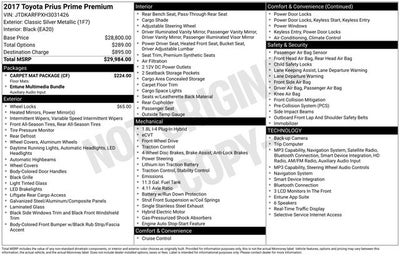 2017 Toyota Prius Prime Premium
