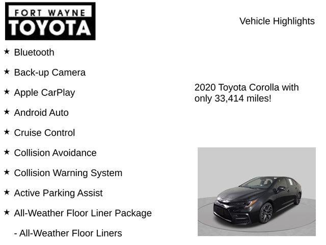 2020 Toyota Corolla SE