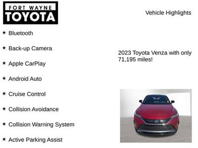 2023 Toyota Venza Nightshade