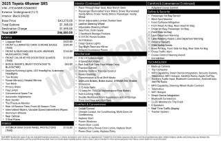 2025 Toyota 4Runner SR5