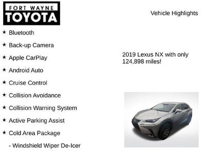 2019 Lexus NX 300 Base