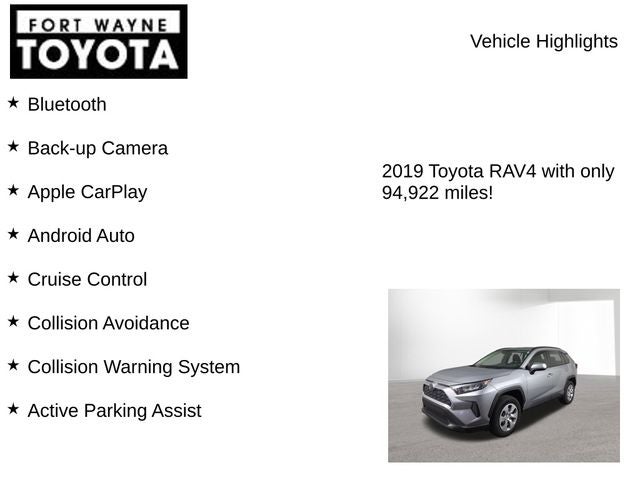 2019 Toyota RAV4 LE
