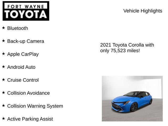 2021 Toyota Corolla Hatchback XSE
