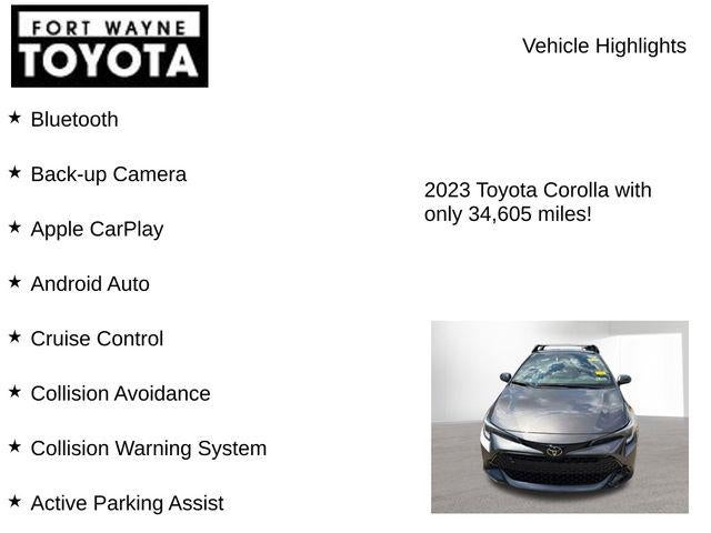 2023 Toyota Corolla Hatchback SE