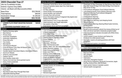 2025 Chevrolet Trax LT