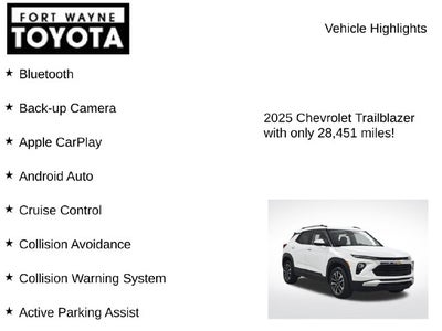 2025 Chevrolet TrailBlazer LT