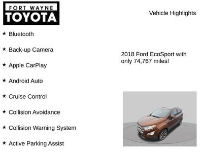 2018 Ford EcoSport Titanium