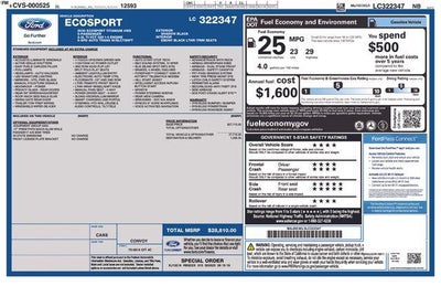 2020 Ford EcoSport Titanium