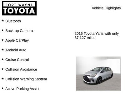 2015 Toyota Yaris SE