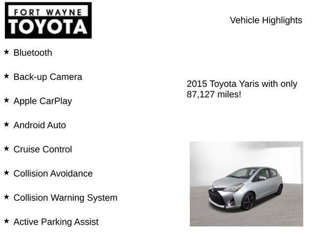 2015 Toyota Yaris SE