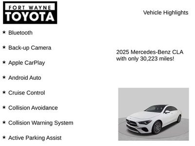 2025 Mercedes-Benz CLA CLA 250