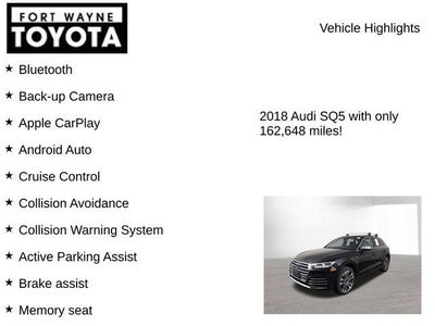 2018 Audi SQ5 3.0T Prestige quattro