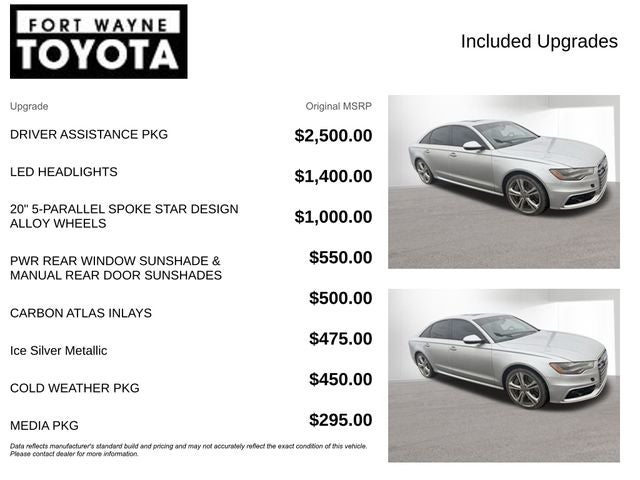 2013 Audi S6 4.0T Prestige quattro