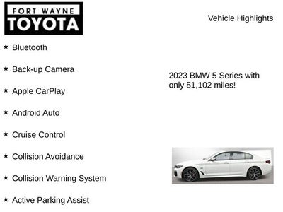 2023 BMW 5 Series 530e iPerformance