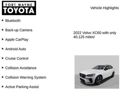 2022 Volvo XC60 Recharge Plug-In Hybrid T8 R-Design