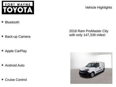 2018 RAM ProMaster City Tradesman