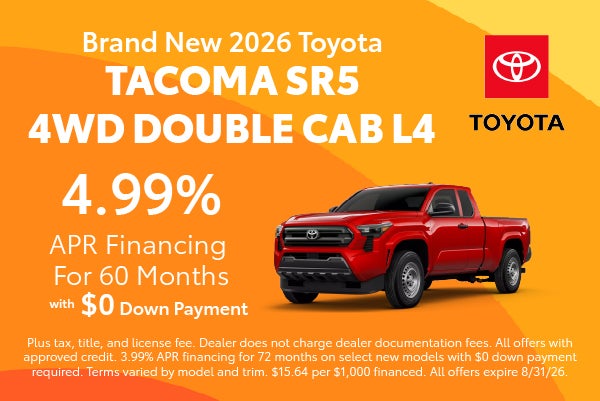Brand New 2025 Toyota TACOMA