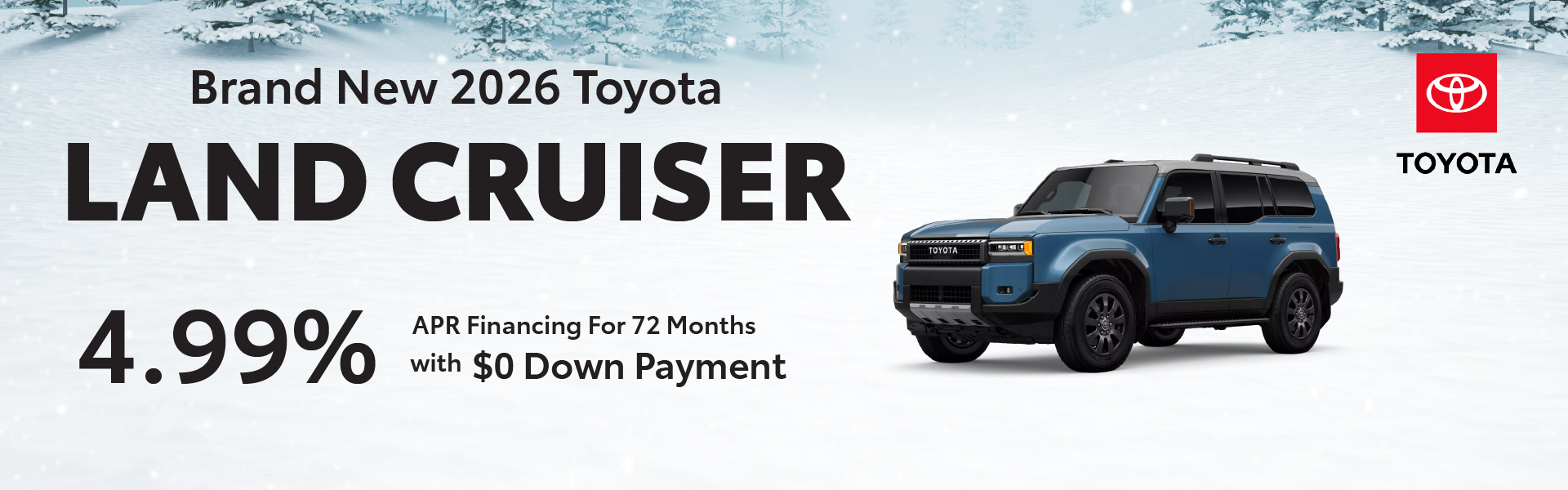 Brand New 2026 Toyota LAND CRUISER