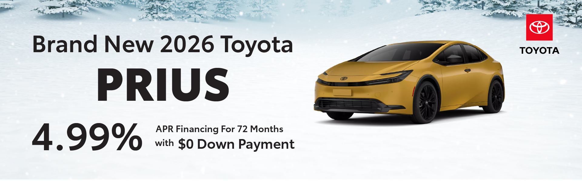 Brand New 2026 Toyota PRIUS