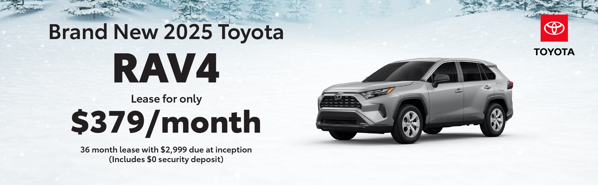 Brand New 2025 RAV4 LE