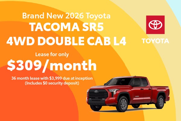 Brand New 2026 Tacoma SR5