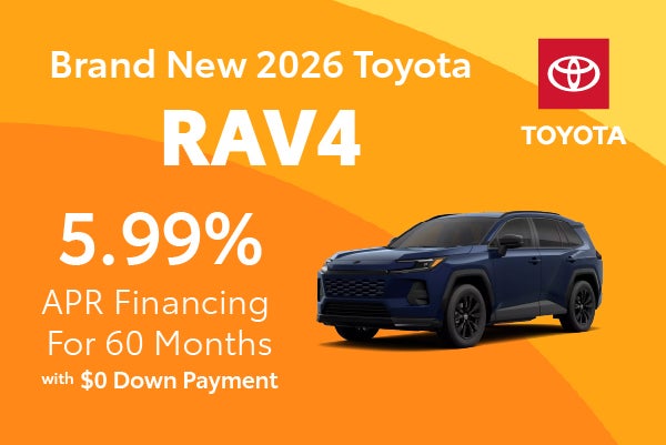 Brand New 2026 Toyota RAV4