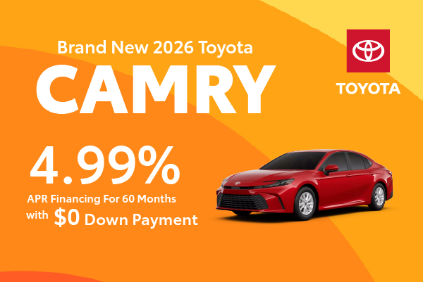 Brand New 2026 Toyota CAMRY