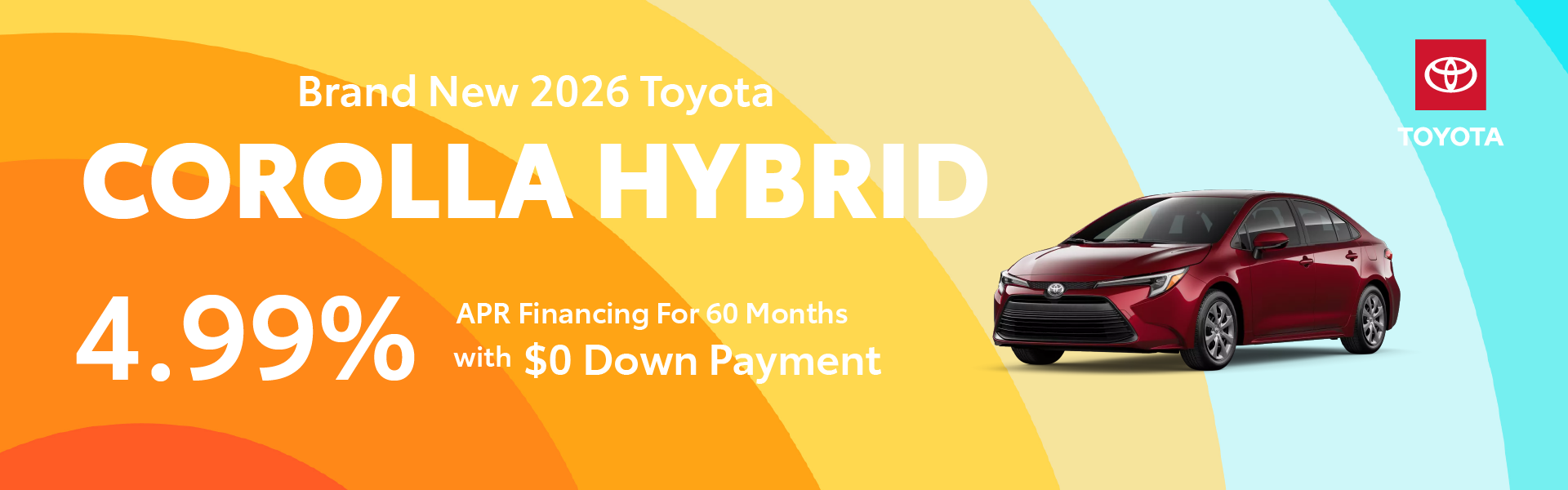 Brand New 2026 Toyota COROLLA Hybrid
