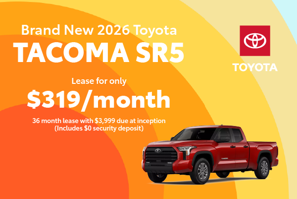 Brand New 2026 Tacoma SR5