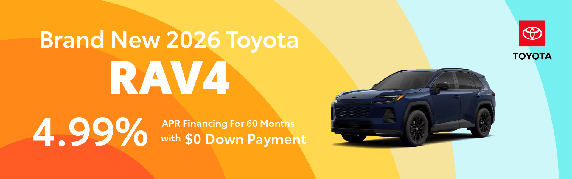 Brand New 2026 Toyota RAV4