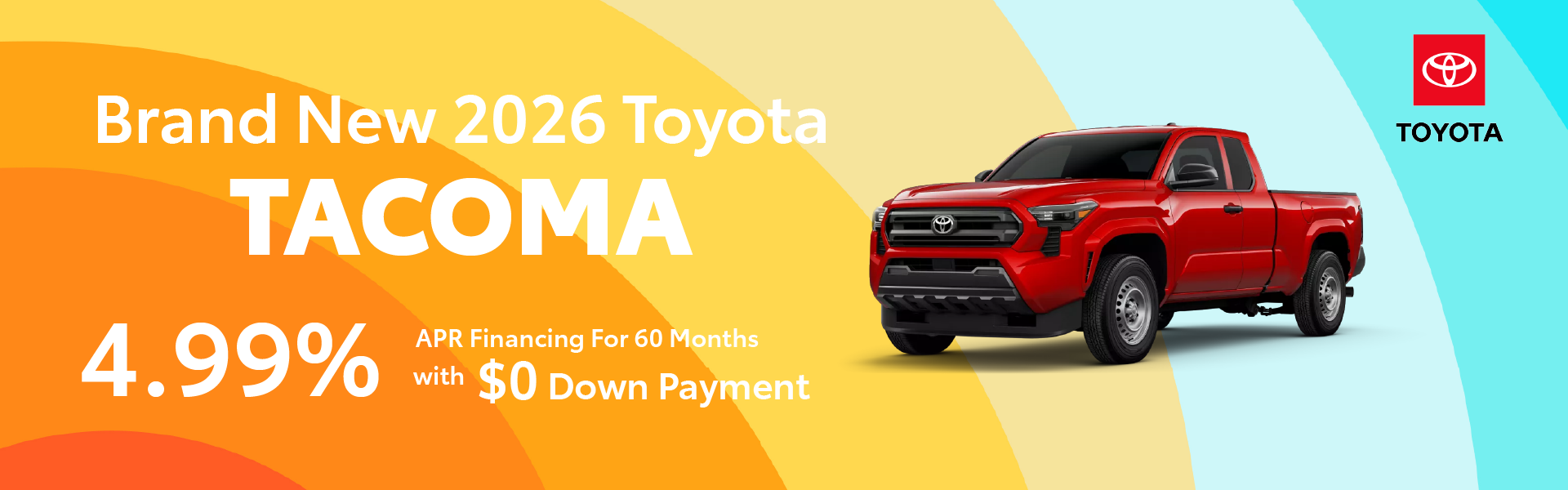 Brand New 2026 Toyota TACOMA