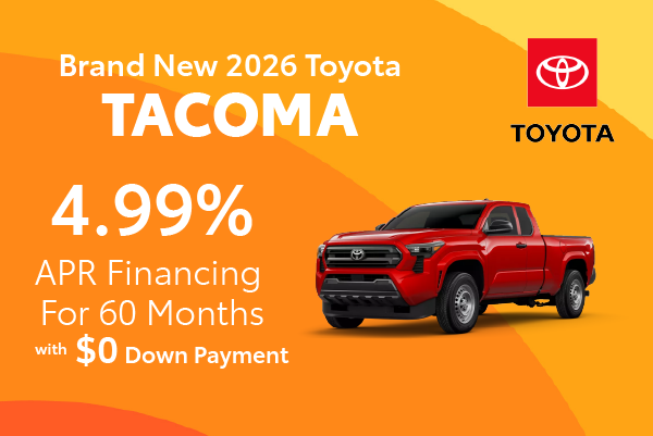 Brand New 2026 Toyota TACOMA
