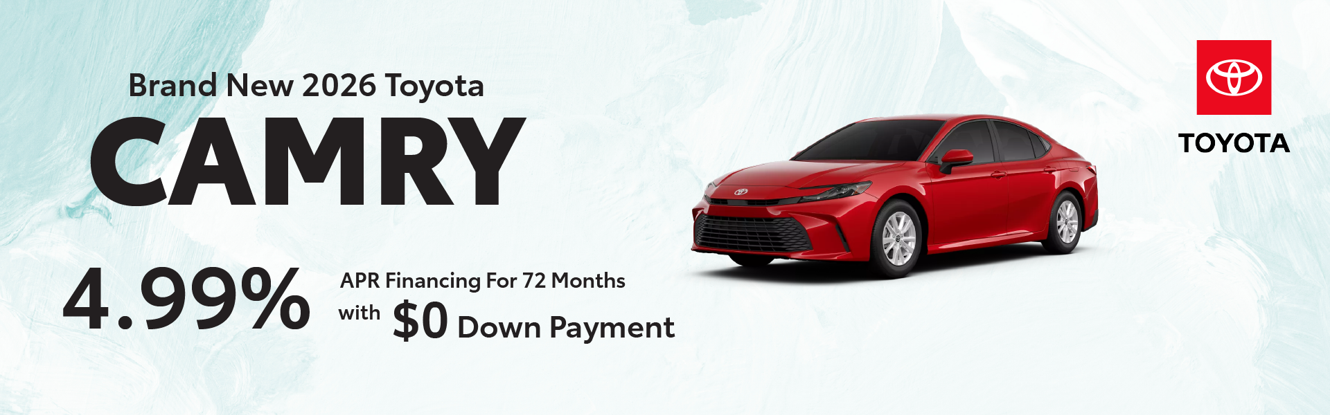 Brand New 2026 Toyota Camry