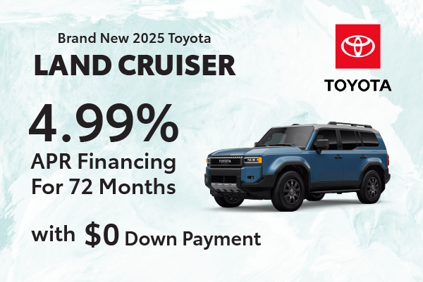 Brand New 2026 Toyota Land Cruiser