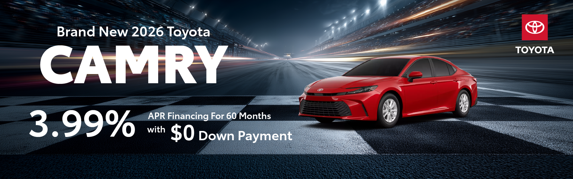 Brand New 2026 Toyota CAMRY