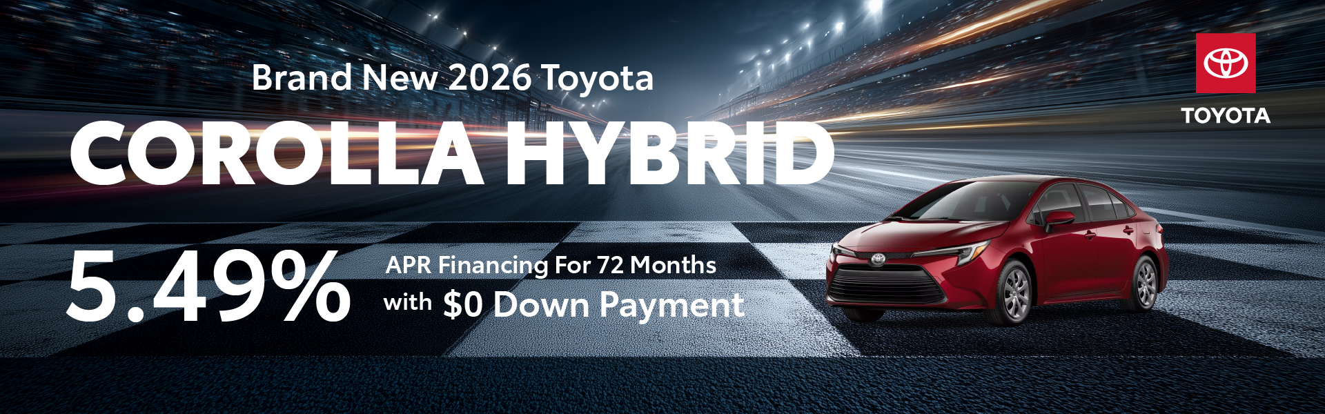 Brand New 2026 Toyota COROLLA Hybrid