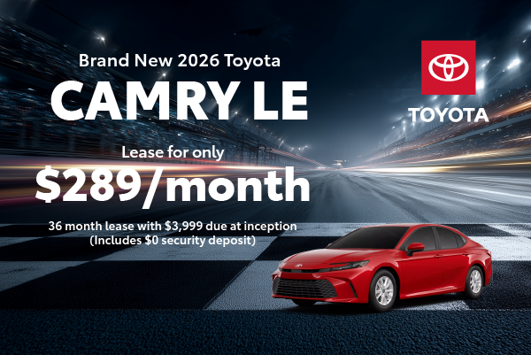 Brand New 2026 Camry LE