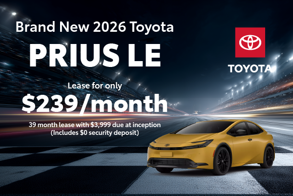 Brand New 2026 Prius LE